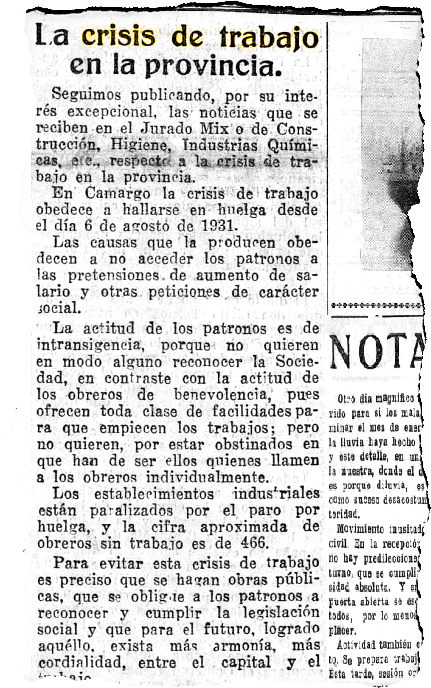 Las huelgas