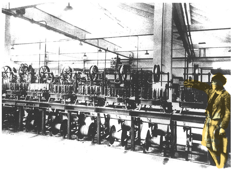 El trabajo en las fábricas